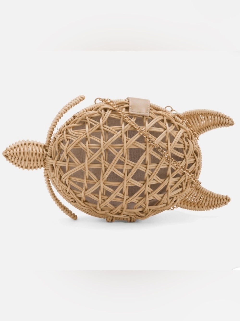 Woven Turtle Crossbody Bag in Natural - Tommy Bahama
